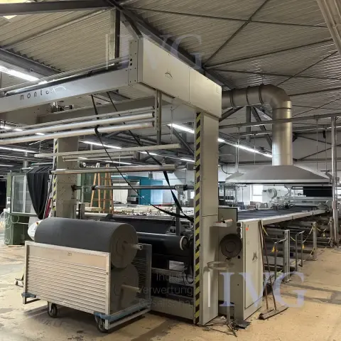 Egaliseringsramme inkl. rettemaskine MONFORTS, CORINO TMSB