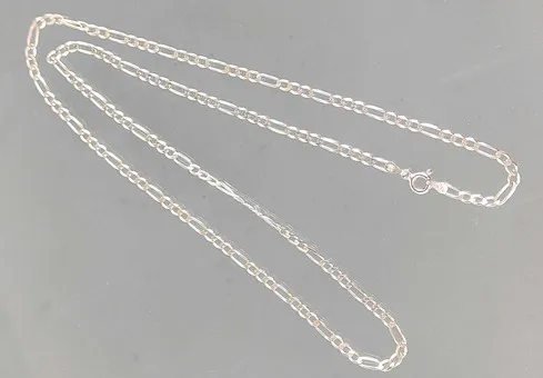 Cadena de eslabones de plata 925.