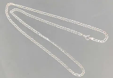 Cadena de eslabones de plata 925.
