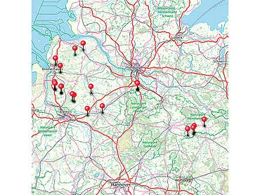 Konvolut von Flächen im Land Niedersachsen – Hagen im Bremischen