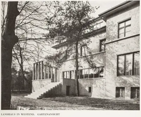 Architektur – Neue Werkkunst. 2 Bände der Reihe. 1. Alfred Grenander. Mit einer Einleitung von Martin Richard Möbius. Mit zahlreichen…