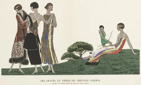 Art-Déco – Gazette du Bon Ton. Arts, modes & chronique. Jean Labusquière, Directeur. Jahrgang 7 (Juli 1924 - Dezember 1925). Hefte 1-6 und…