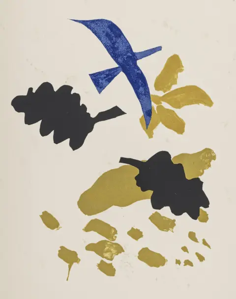Braque, Georges – Benoit, Pierre-André. Mariette dans l'atelier ou la meilleure part. Mit 1 signierten Original-Farblithographie von…
