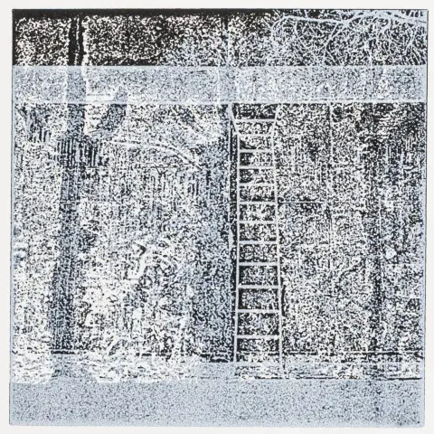 Götze, Ekkeland – Berliner Mauer. Todesstreifen. Buchobjekt mit 29 Original-Terragrafien und Serigraphien. München, Selbstverlag, 1992.…