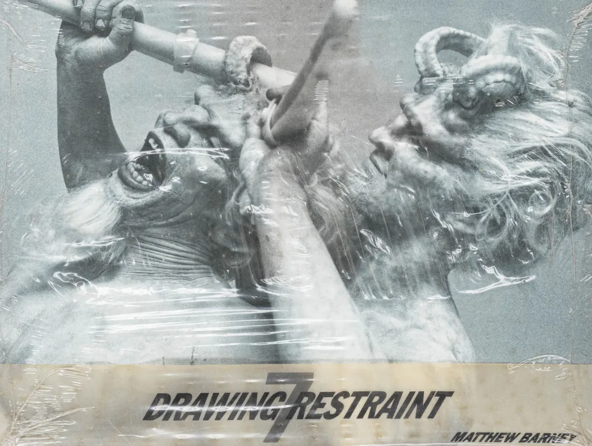 Барні, Метью – Drawing Restraint 7. З кольоровими ілюстраціями. Остфільдерн, Cantz, 1995. 66 с. 32 x 26,5 см. Ілюстрована…