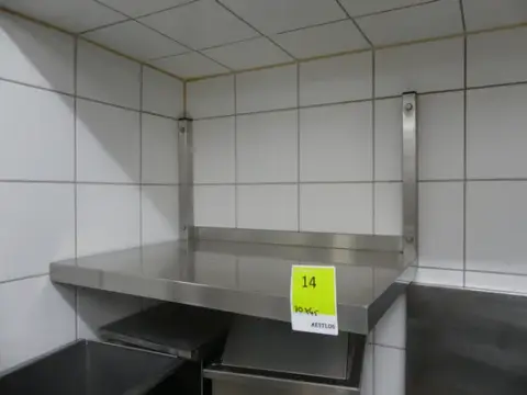Poliță de perete din oțel inoxidabil