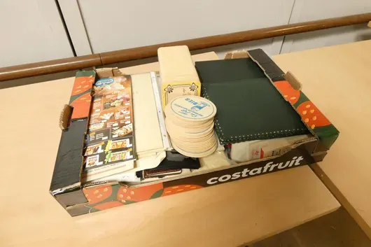 Konvolut Bierfilzl und Divers