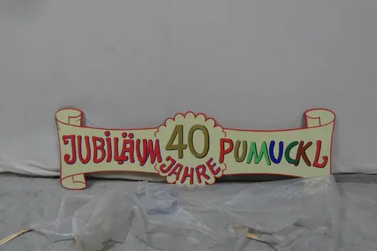 Štít: "Jubileum 40 let Pumuckl"