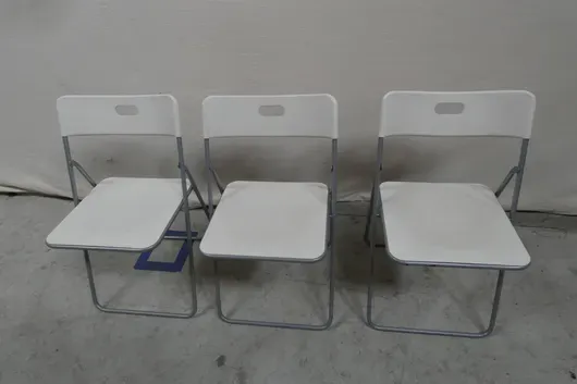 3x Chaise pliante