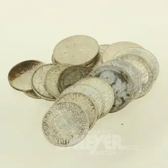 Konvolut Silbermünzen BRD Gedenkprägungen