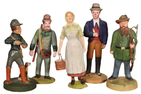Lot de figurines en masse
