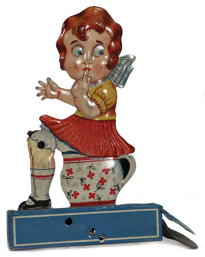 Jouet à pression, tôle