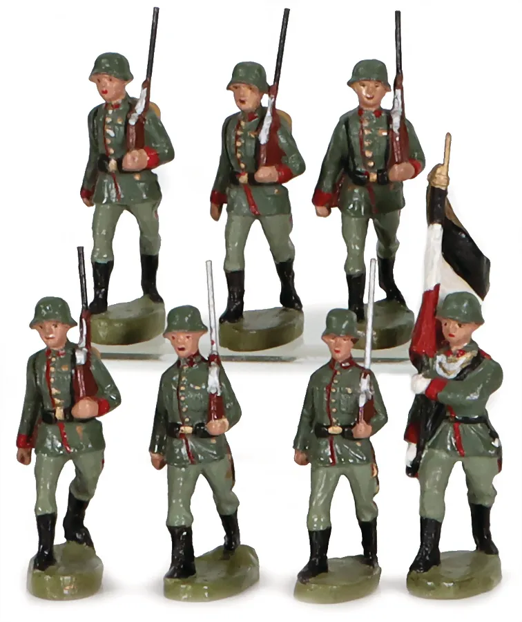 ELASTOLIN, LINEOL – Soldats, 2e guerre mondiale