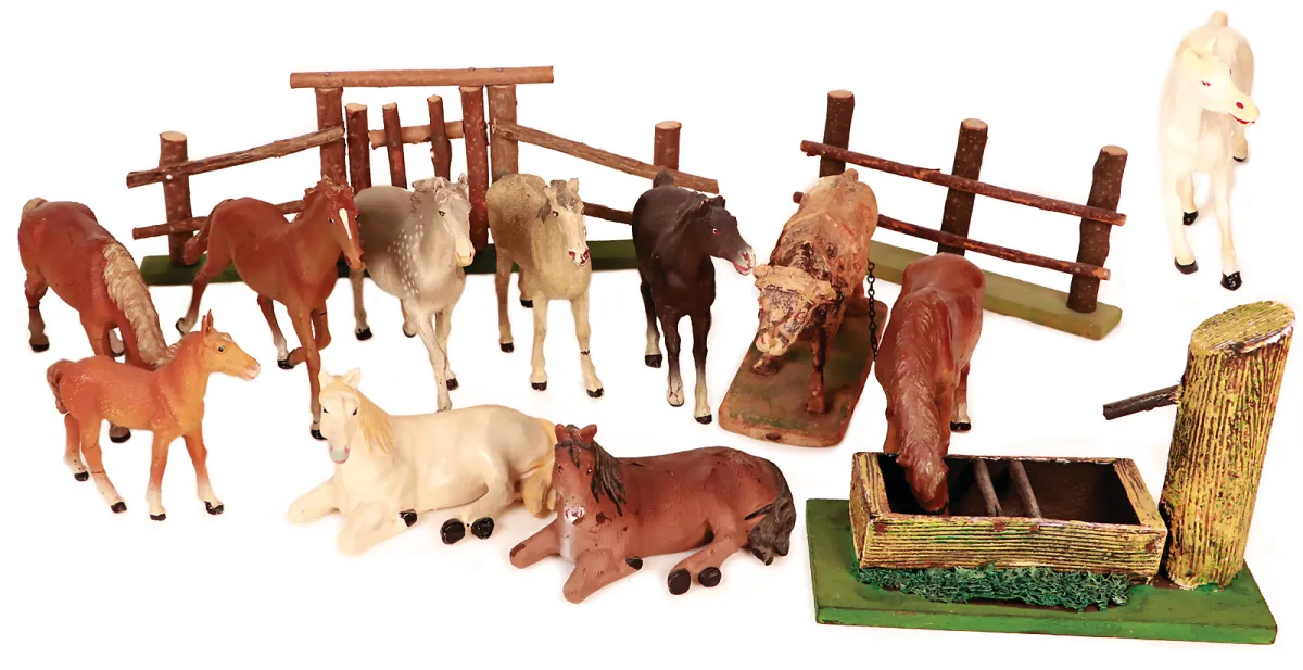 Lot principalement ELASTOLIN et LINEOL