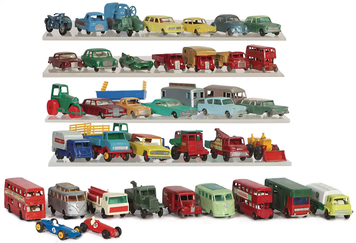 MATCHBOX – Lot voitures et véhicules utilitaires