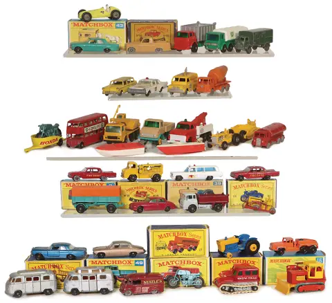 MATCHBOX – Lot camions, véhicules utilitaires
