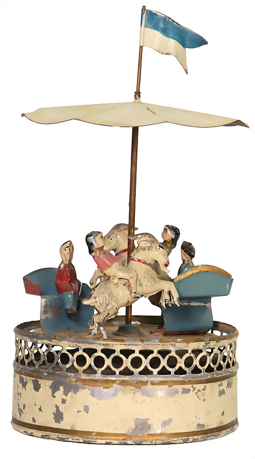 Carrousel, tôle