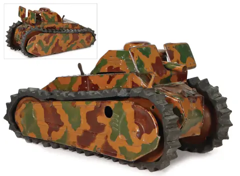 Tank, tôle, mimétisme