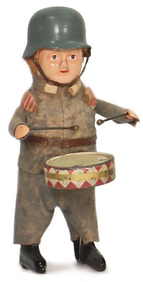SCHUCO – Dansfiguur, soldaat met trommel