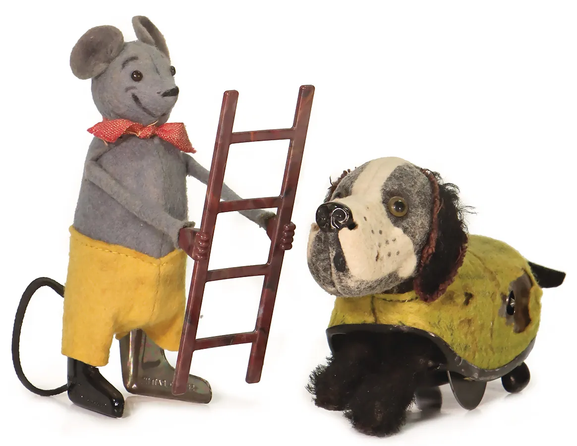 SCHUCO – Figurine dansante, 2 pièces