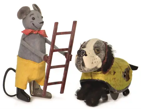 SCHUCO – Figurine dansante, 2 pièces