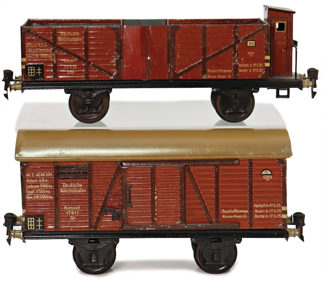 MÄRKLIN – 2 pièces, wagons de marchandises