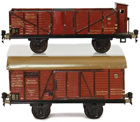 MÄRKLIN – 2 pièces, wagons de marchandises