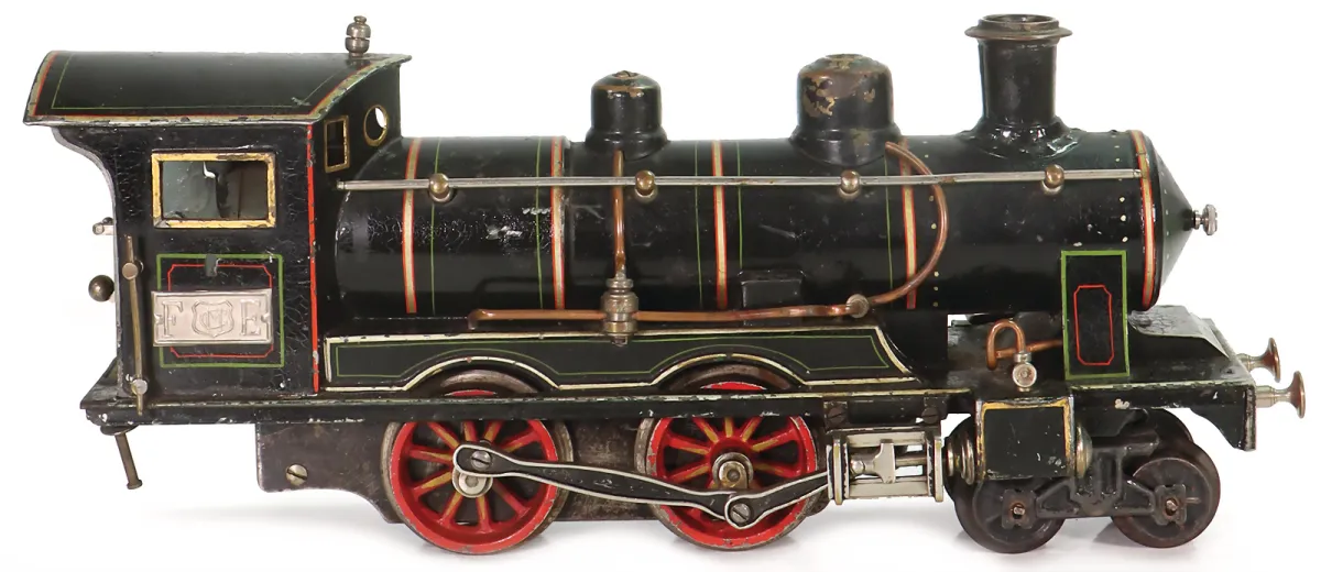 MÄRKLIN – F E, stoomlocomotief met dubbel uurwerk