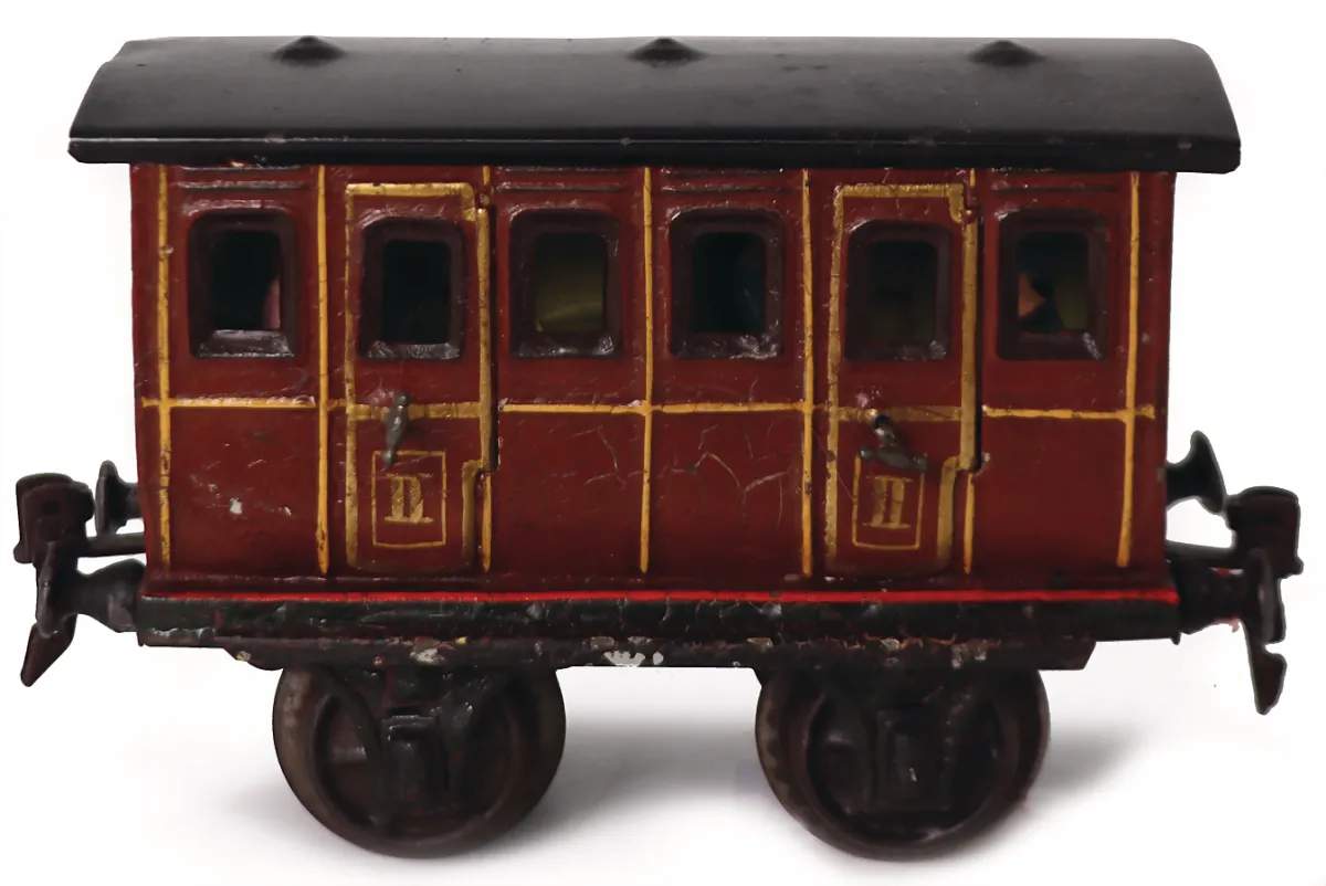 MÄRKLIN – velmi staré, dvounápravový osobní vůz
