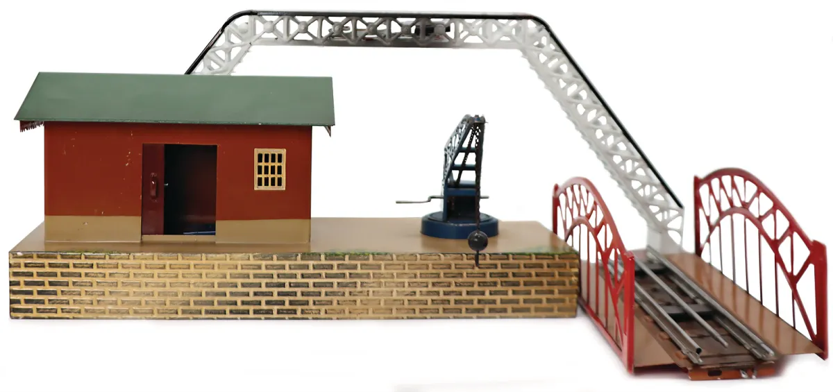 MÄRKLIN – Voie 0 : Pont à signaux avec 2 signaux