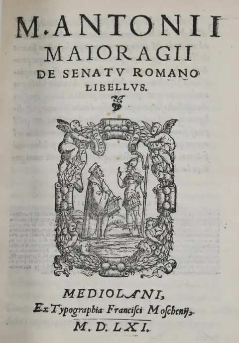 Majoragio,M.A. – De senatu romano libellus