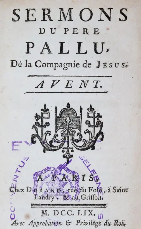 Pallu,(F.). – Sermons