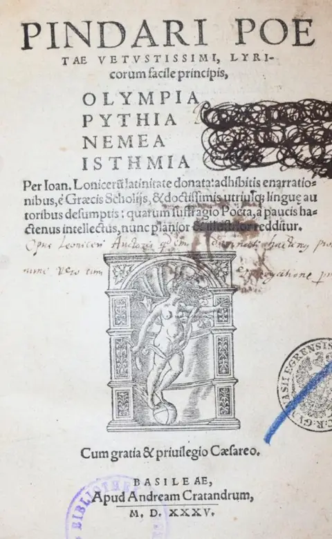 Pindar. – Olympia