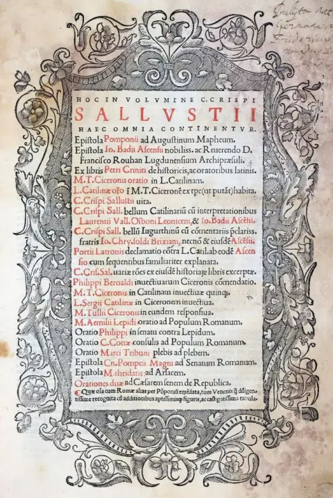 Sallustius,C.C. – (Opera omnia)