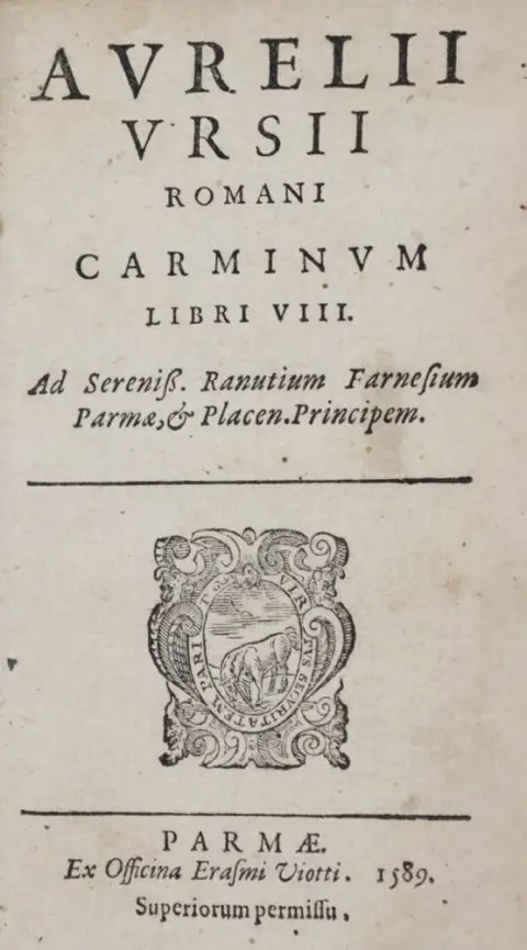 Aurelio Ursius (d.i. M.V.Barberini). – Carminum libri VIII