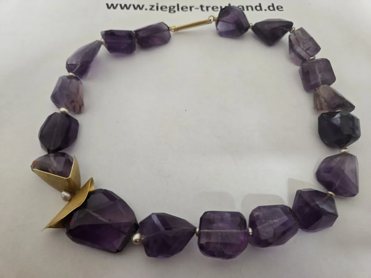Kette Amethyst (gekauft 2009 bei Hetkamp)