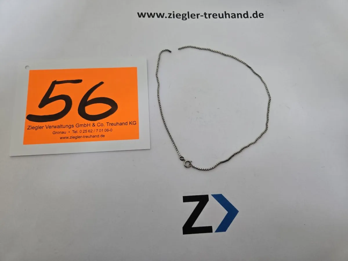 Ketting (sluiting: 333/witgoud)