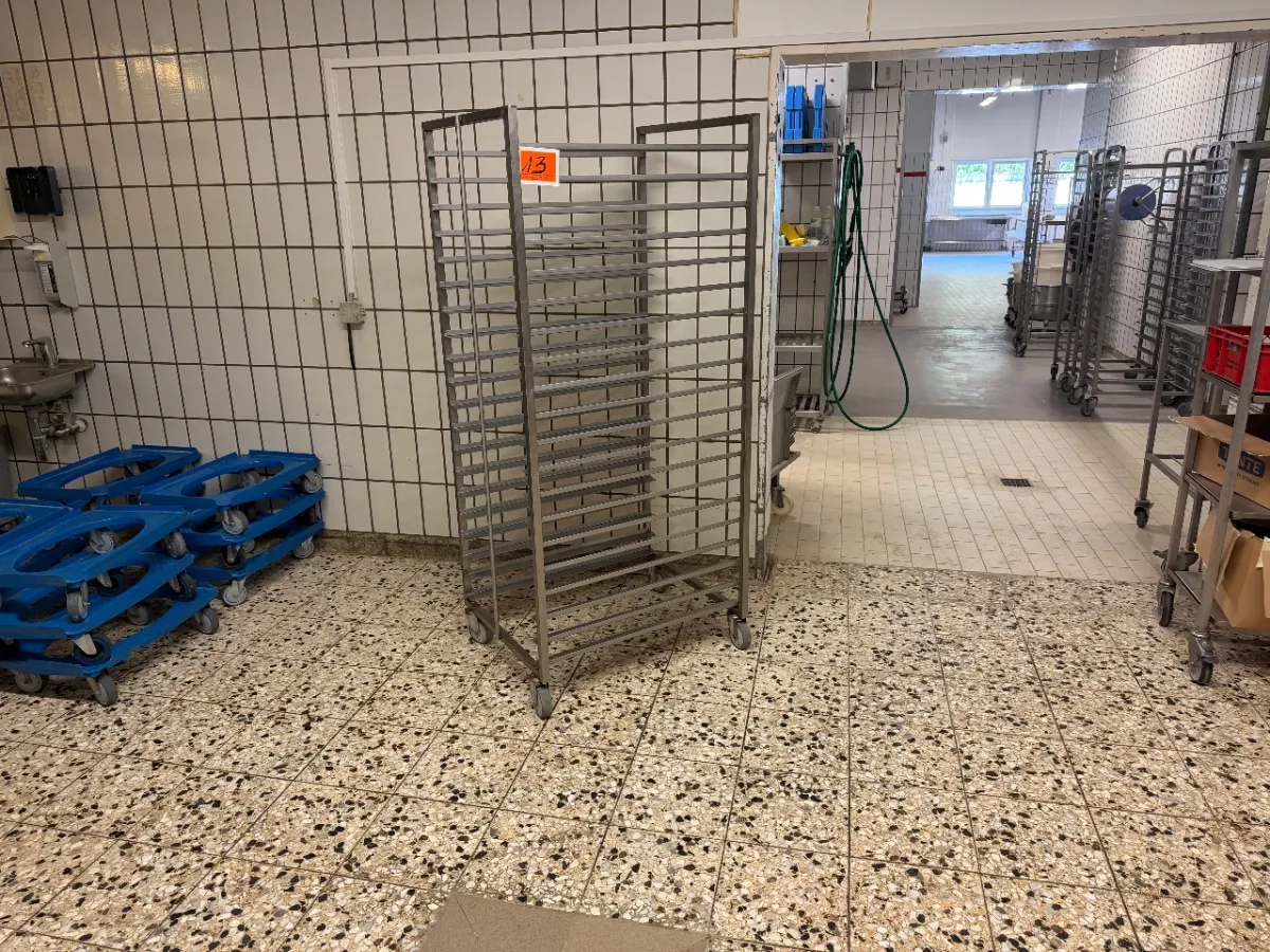 Wózek transportowy ze stali nierdzewnej
