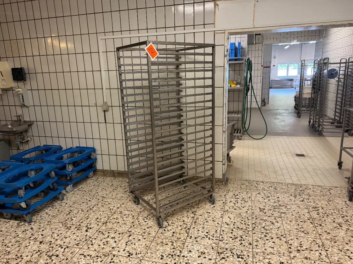 Wózek transportowy ze stali nierdzewnej