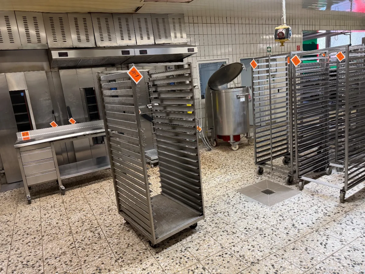 RVS transportwagen