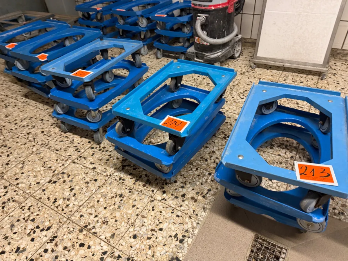 Lot de châssis roulants (3 pièces)