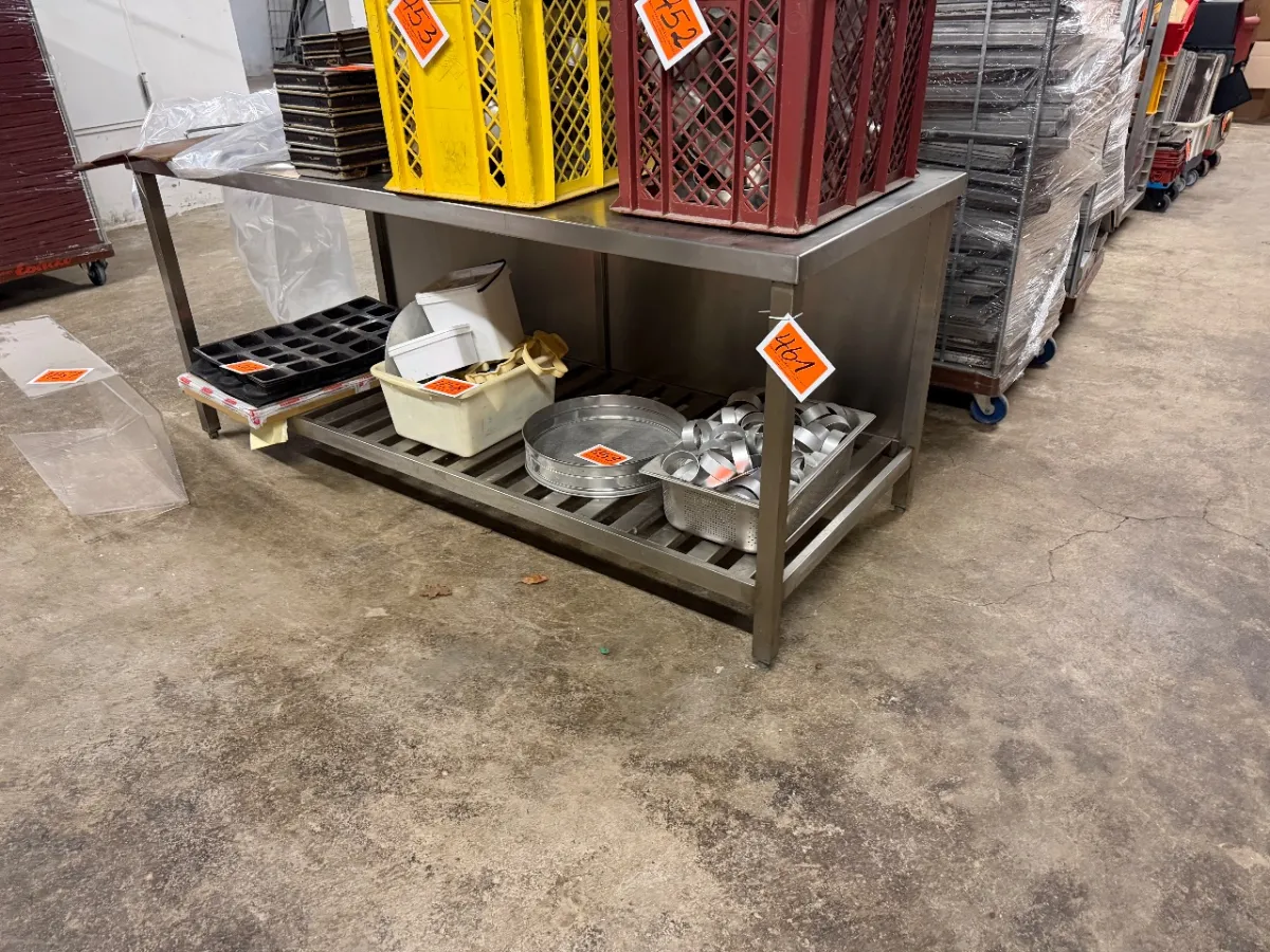 RVS werktafel