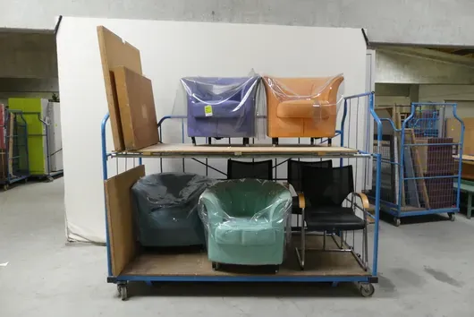 Lot de fauteuils