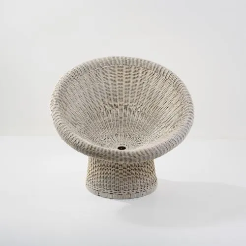 Egon Eiermann – Fauteuil en osier 'E 10', 1949 (design)