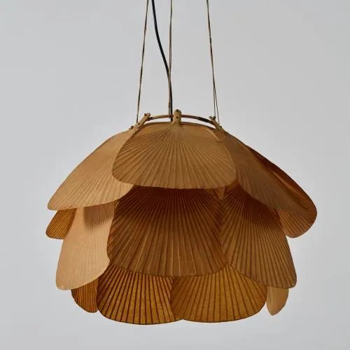 Ingo Maurer – Ceiling light 'Ju-Yon' from the 'Uchiwa' series, 1973 (design)