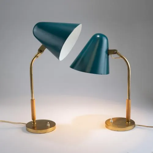 Paavo Tynell – Deux lampes de table '5233', années 1950 (design)