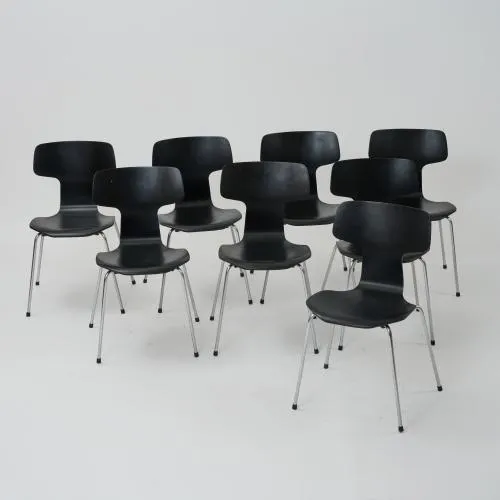 Arne Jacobsen – Huit chaises '3103', 1955 (design)