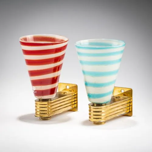 Two wall lights, 1950s (design)
