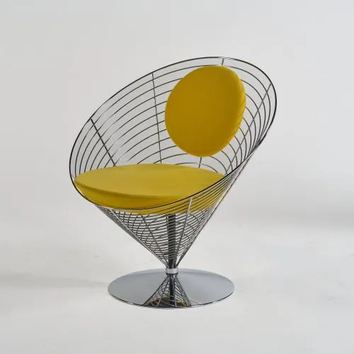 Verner Panton – Chaise 'Wire Cone', 1958 (projet)