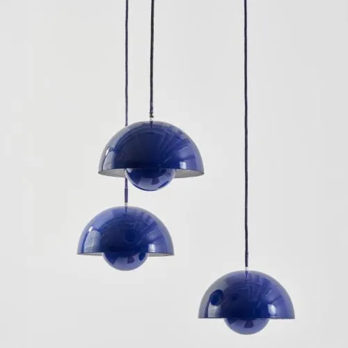 Verner Panton – Three ceiling lights 'Flower-Pot', 1969 (design)
